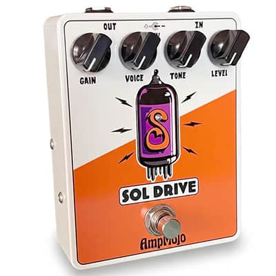 AmpMojo Sol Drive | Tube Driven Overdrive Pedal. New with Full Warranty!