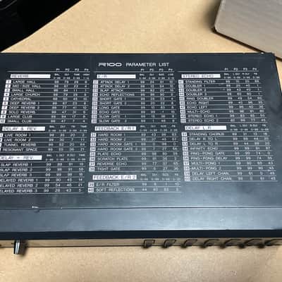 Yamaha R100 vintage reverb effects processor image 2