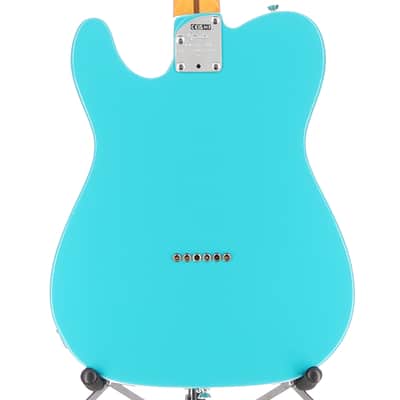 Fender American Professional II Telecaster, Maple Fingerboard, Miami Blue (J4) (68966) image 2
