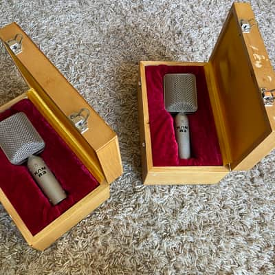 KAM R3 Ribbon Microphone in Wooden Box (Stereo Pair) image 2