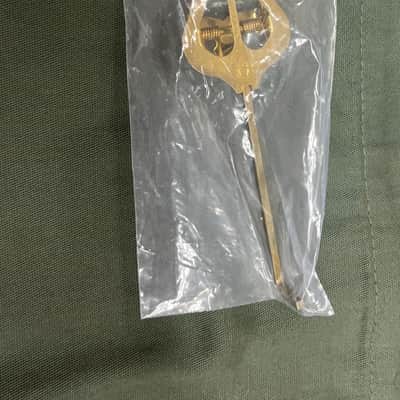 American Plating 501G Bent-Stem Trumpet Lyre 2010s - Brass-Lacquered image 4