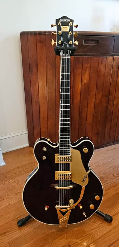 Gretsch G6122SP Country Classic II Custom Edition with TV Jones Pickups, Double Mute 2004 - 2006 - Walnut Stain image 1
