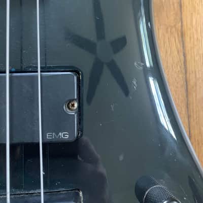 Spector NS 5CR Mid-1999 Black Transparent/Gold image 6