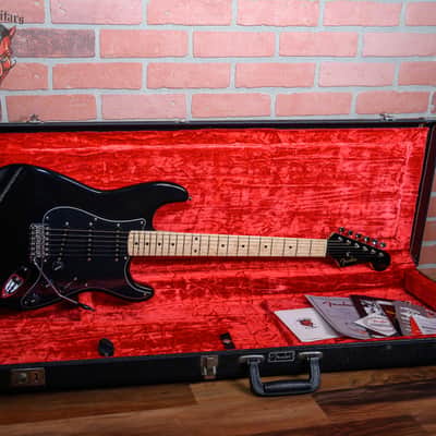 Fender Custom Shop ‘59 Reissue NOS Stratocaster Black 2001 w/Hardshell Case image 2