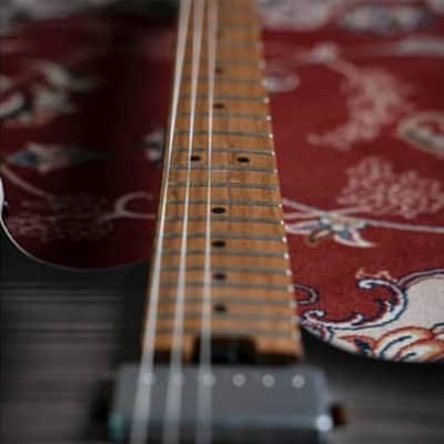 Cort G290 FAT II, Roasted Maple Neck & Fretboard, Transparent Black Burst image 13
