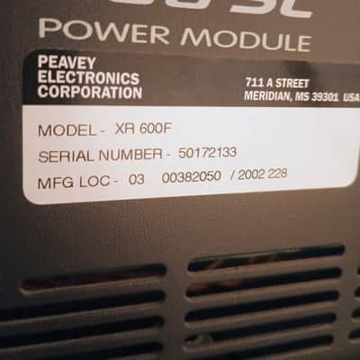 Peavey XR 600F Powered Mixer with Pair of Wharfedale Pro PA Speakers – Complete PA System image 2