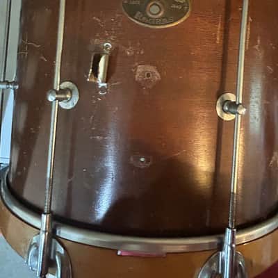 Rogers 10x14 Eagle Badge Mahogany Newport Field Drum image 6