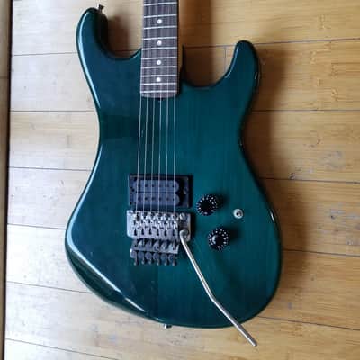 Kramer Pacer Special 1983 Translucent Emerald-RARE Color-Floyd Rose image 1