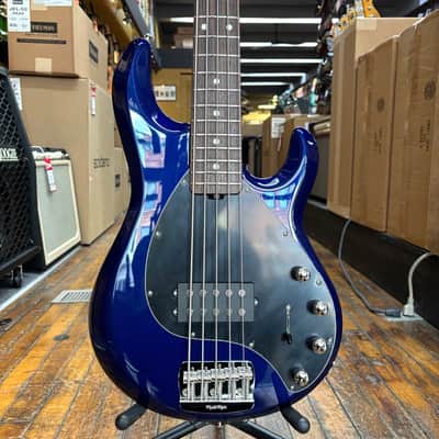 Ernie Ball Music Man StingRay 5 Special 5-string Bass Guitar Butane Blue w/Mono Case image 1