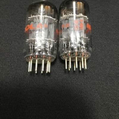 Matched PAIR MOTOROLA 12AU7A AUDIO AMPLIFIER VACUUM TUBES TESTED VINTAGE 4.5290 image 3