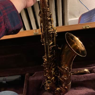 Cannonball Vintage reborn tenor saxophone Dark amber lacquer image 7