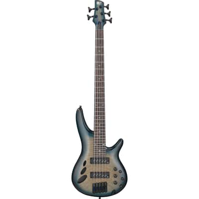 Ibanez SRD905 SR Bass Workshop 5-String Electric Bass - Cosmic Blue Starburst Low Gloss image 2