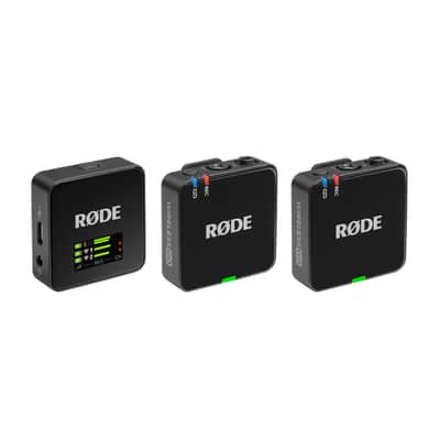 Rode Wireless GO (Gen 3) Compact Wireless Microphone System with 2x MagClip GO Magnetic Mounting Clips image 2