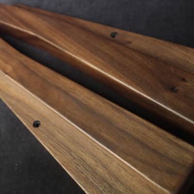 Oberheim Matrix 6 walnut wood side panels image 3