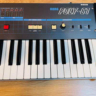 KORG Poly-61 Analog Synthesizer - Vintage Keyboard/Synth image 16