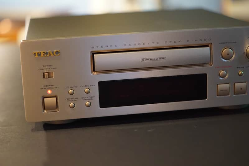 2003 Teac R-H500 Stereo Cassette Deck Free Shipping | Reverb