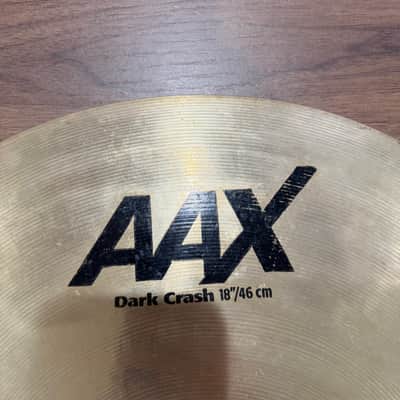 Sabian 18" AAX Dark Crash Cymbal 2019 - Present - Brilliant image 2