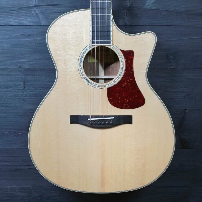 Eastman  AC422CE Koa-LTD Solid Wood Auditorium w/ LR Baggs Pickup image 1