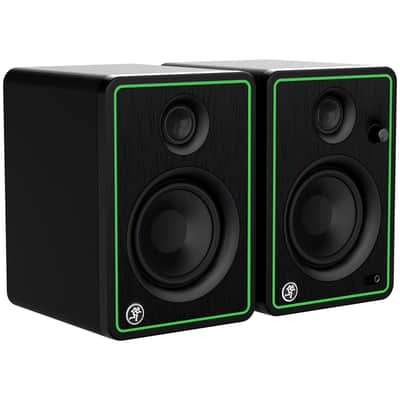 Mackie CR4-XBT 4" Active Powered Studio Monitor Speakers w Bluetooth & Stands image 2