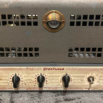 Brentwood K14 vintage tube amplifier project PA amp K-14 image 3