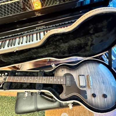 Nik Huber LEFT HANDED  KRAUSTER II “ Custom Shop” KORINA &  Super Flame Top  2016  Charcoal Black image 23