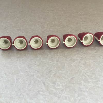 Fender Vintage Amp Knobs 1980’s - Red Rivera Era - The Twin - Champ 12 - Studio 85 - M80 - Pro 185 image 4