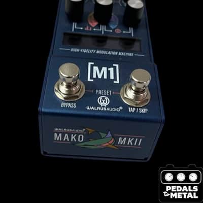 Walrus Audio Mako M1 MKII High-Fidelity Modulation Machine 2024 - Present - Blue - X18848 image 2