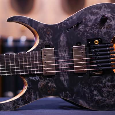 Mayones Hydra Elite PRO 7 Trans Graphite Satine image 1