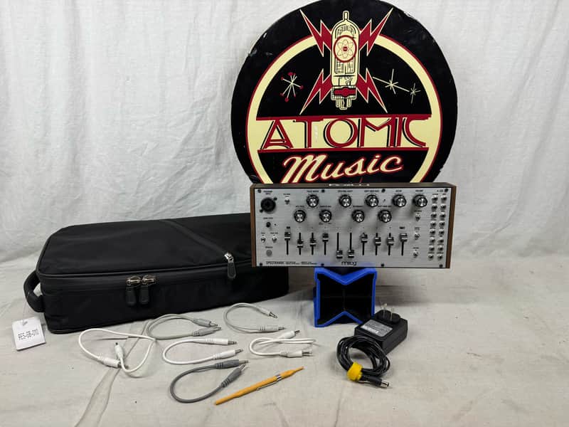 Moog Spectravox Semi-Modular Analog Synthesizer with Power Supply + Soft Case 2019 - Limited Moogfest 2019 Engineering Workshop Edition image 1