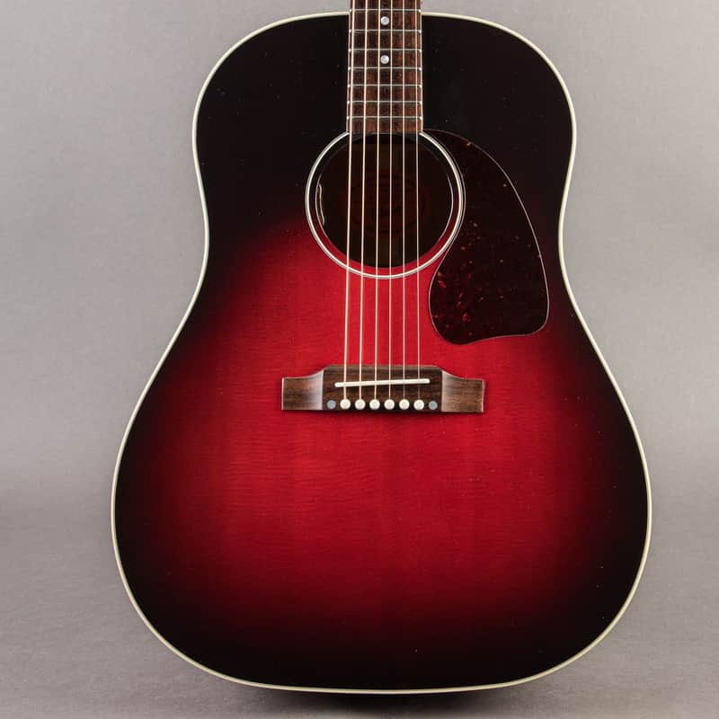 Gibson Slash Signature J-45 2020, Vermillion Burst image 1