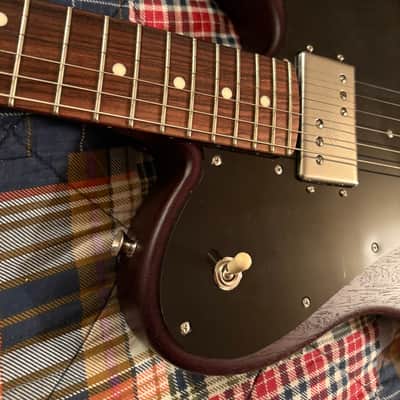 READ Fender Japan 2024 Mahogany Telecaster Deluxe Limited Edition CuNiFe image 6