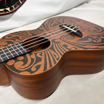 Luna Uke Tribal Tenor Ukulele image 21