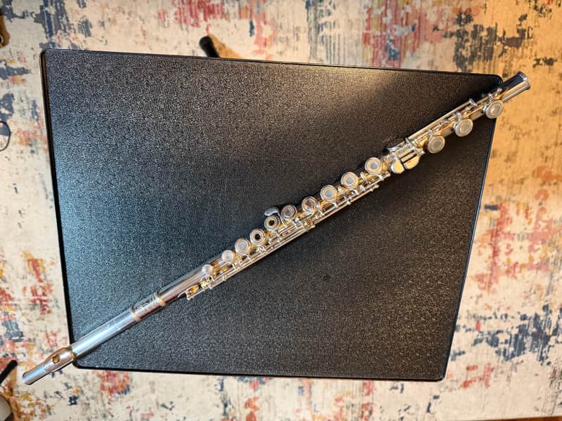 Trevor James Virtuoso II Open Hole Flute - HW / 9LR 925 Sterling Silver image 1