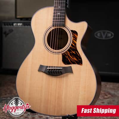 Taylor 312ce Grand Concert Acoustic/Electric Guitar with Hardshell Case image 1