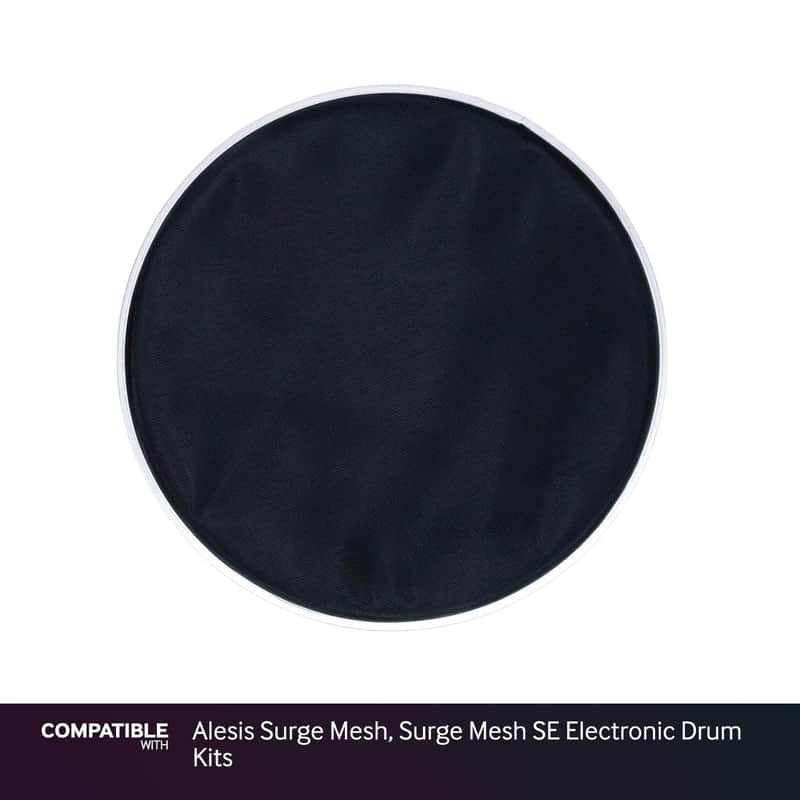 Black 10" Mesh Drum Head for Alesis Surge Mesh, Surge Mesh SE Electronic Drum Ki