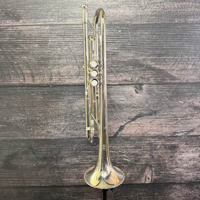 Yamaha YTR-4335GS Intermediate Bb Trumpet 2000s - Silver image 2