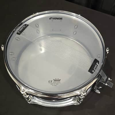 Sonor NEW Never played AQ2 12 x 5" steel snare drum 2026 - Chrome image 5