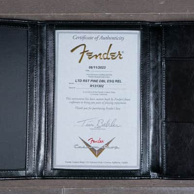 Immagine 2023 Fender Custom Shop Double Esquire Relic - Two-Tone Sunburst | Preowned - 14