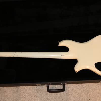 Vintage 1970s BC Rich Eagle Bass - Glitter Rock White image 10