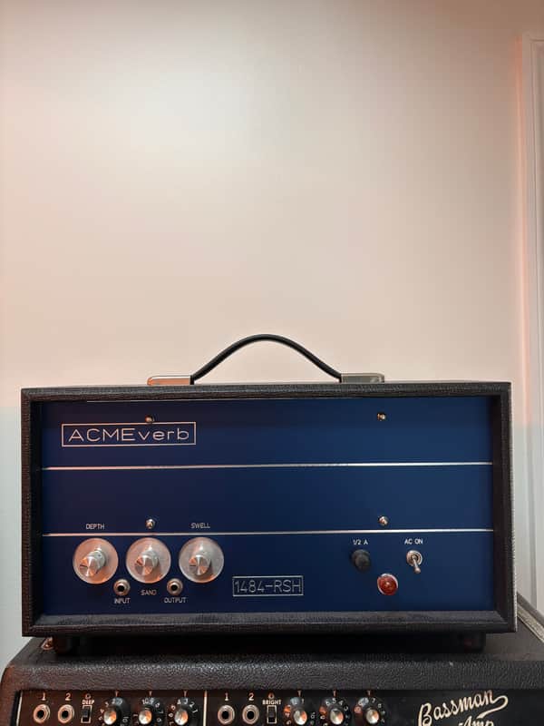 Acmeverb 1484-RSH Reverb Unit Silvertone