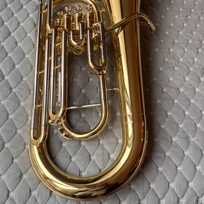 King 2280 4-Valve Euphonium Brass Lacquer image 5