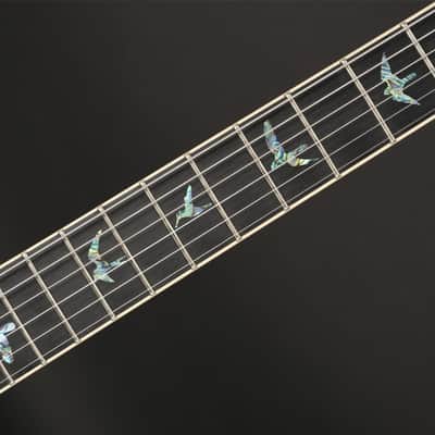 PRS McCarty 594 Wood Library 10 Top in McCarty Sunburst with Paisley Case #0381538 - As New image 5