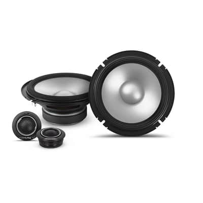 Alpine iLX-407+S2-S65C+TW500+BT1700 7-Inch Multimedia Receiver Apple Carplay and Android Auto &1 Pair Type S 6.5" Component Speakers + Accessory Bundle image 6