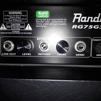 Randall RG75 G3 Plus Combo image 4