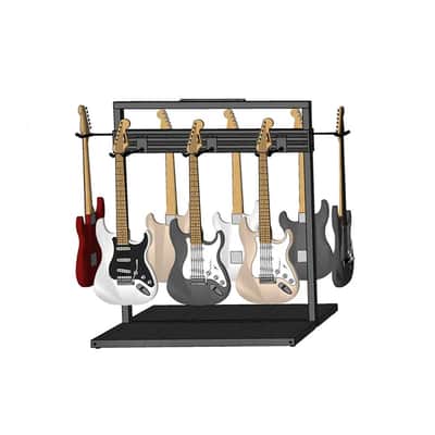 D'Luca Free Standing Modular Guitar Display Single Tier image 1