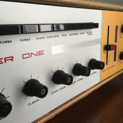 ULTRA RARE ELKA DRUMMER ONE DRUM MACHINE / BEATBOX 1969 - KRAFTWERK / CLUSTER / KRAUT ROCK image 10
