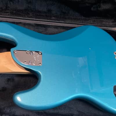 Fender American Elite Jazz Bass V 2016 - 2019 - Ocean Turquoise image 8