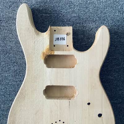 Unfinished Basswood 7 String Guitar Body image 5