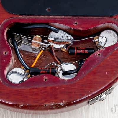1960 Gibson Les Paul Special Double Cut Vintage Guitar Cherry w/ Case image 15