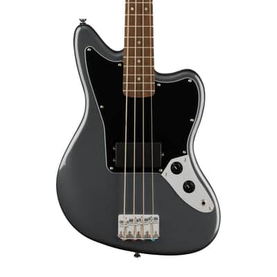 Squier Affinity Series Jaguar Bass H - Charcoal Frost Metallic
